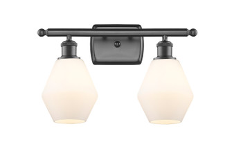 Ballston Two Light Bath Vanity in Oil Rubbed Bronze (405|516-2W-OB-G651-6)