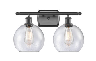 Ballston Two Light Bath Vanity in Oil Rubbed Bronze (405|516-2W-OB-G124-8)