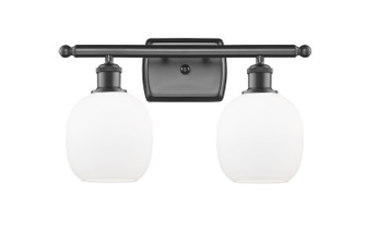 Ballston Two Light Bath Vanity in Oil Rubbed Bronze (405|516-2W-OB-G101)