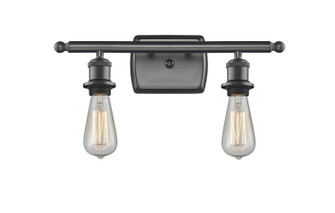 Ballston Two Light Bath Vanity in Matte Black (405|516-2W-BK)