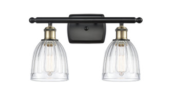 Ballston LED Bath Vanity in Brushed Brass (405|516-2W-BB-G441-LED)