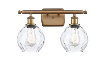 Ballston Two Light Bath Vanity in Brushed Brass (405|516-2W-BB-G362)