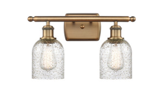 Ballston Two Light Bath Vanity in Brushed Brass (405|516-2W-BB-G259)