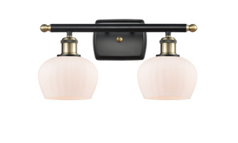 Ballston Two Light Bath Vanity in Black Antique Brass (405|516-2W-BAB-G91)