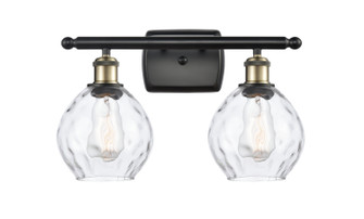 Ballston Two Light Bath Vanity in Black Antique Brass (405|516-2W-BAB-G362)