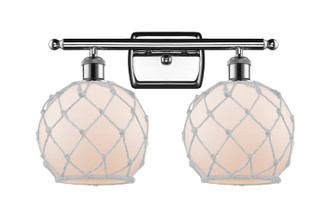 Ballston LED Bath Vanity in Black Antique Brass (405|516-2W-BAB-G121-8RB-LED)