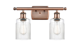Ballston Two Light Bath Vanity in Antique Copper (405|516-2W-AC-G342)