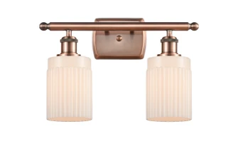 Ballston Two Light Bath Vanity in Antique Copper (405|516-2W-AC-G341)