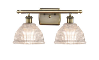 Ballston Two Light Bath Vanity in Antique Brass (405|516-2W-AB-G422)