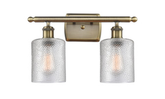Ballston LED Bath Vanity in Antique Brass (405|516-2W-AB-G112-LED)