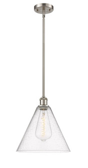 Ballston LED Mini Pendant in Brushed Satin Nickel (405|516-1S-SN-GBC-124-LED)
