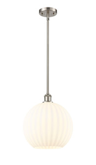 Ballston One Light Mini Pendant in Brushed Satin Nickel (405|516-1S-SN-G1215-12)