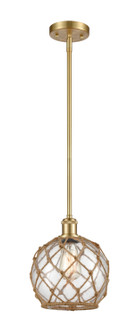 Ballston One Light Mini Pendant in Satin Gold (405|516-1S-SG-G122-8RB)