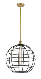 Ballston One Light Mini Pendant in Satin Gold (405|516-1S-SG-CE-16-BK)
