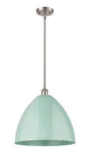 Ballston LED Pendant in Polished Nickel (405|516-1S-PN-MBD-16-BL-LED)
