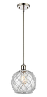 Ballston One Light Mini Pendant in Polished Nickel (405|516-1S-PN-G122-8RW)