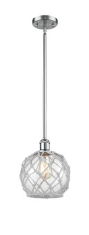Ballston One Light Mini Pendant in Polished Chrome (405|516-1S-PC-G122-8RW)