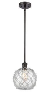 Ballston One Light Mini Pendant in Oil Rubbed Bronze (405|516-1S-OB-G122-8RW)