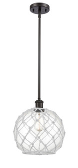 Ballston LED Mini Pendant in Oil Rubbed Bronze (405|516-1S-OB-G122-10RW-LED)