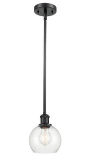 Ballston One Light Mini Pendant in Matte Black (405|516-1S-BK-G122-6)