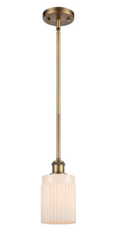 Ballston One Light Mini Pendant in Brushed Brass (405|516-1S-BB-G341)