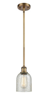 Ballston One Light Mini Pendant in Brushed Brass (405|516-1S-BB-G259)