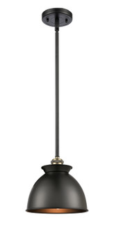 Ballston LED Mini Pendant in Black Antique Brass (405|516-1S-BAB-M14-BK-LED)