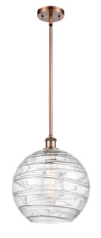 Ballston One Light Mini Pendant in Antique Copper (405|516-1S-AC-G1213-12)