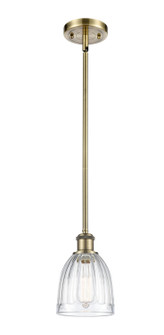 Ballston LED Mini Pendant in Antique Brass (405|516-1S-AB-G442-LED)