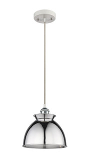 Ballston One Light Pendant in White Polished Chrome (405|516-1P-WPC-M14-PC)