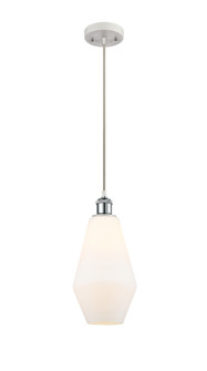 Ballston LED Mini Pendant in White Polished Chrome (405|516-1P-WPC-G651-7-LED)