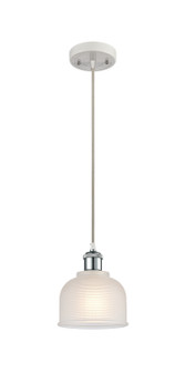 Ballston LED Mini Pendant in White Polished Chrome (405|516-1P-WPC-G411-LED)