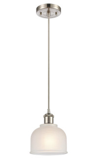 Ballston LED Mini Pendant in Brushed Satin Nickel (405|516-1P-SN-G411-LED)