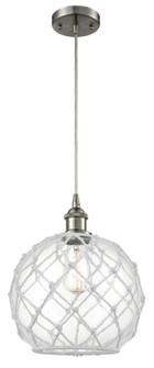 Ballston One Light Mini Pendant in Brushed Satin Nickel (405|516-1P-SN-G122-10RW)