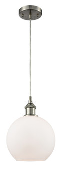 Ballston LED Mini Pendant in Brushed Satin Nickel (405|516-1P-SN-G121-8-LED)