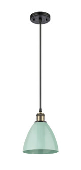 Ballston One Light Mini Pendant in Polished Nickel (405|516-1P-PN-MBD-75-RD)