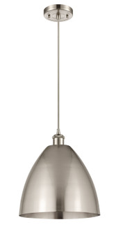 Ballston LED Mini Pendant in Polished Nickel (405|516-1P-PN-MBD-12-RD-LED)