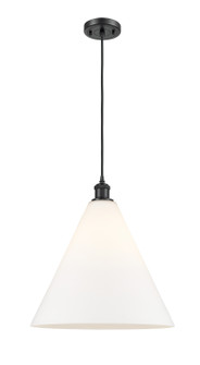 Ballston One Light Pendant in Matte Black (405|516-1P-BK-GBC-161)