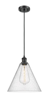Ballston One Light Mini Pendant in Matte Black (405|516-1P-BK-GBC-124)