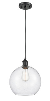 Ballston One Light Mini Pendant in Matte Black (405|516-1P-BK-G124-10)