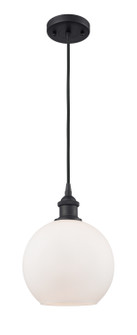 Ballston One Light Mini Pendant in Matte Black (405|516-1P-BK-G121-8)