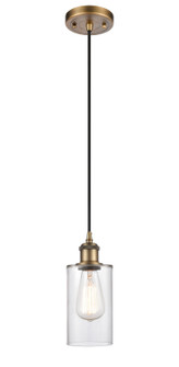 Ballston LED Mini Pendant in Brushed Brass (405|516-1P-BB-G802-LED)