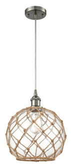 Ballston One Light Mini Pendant in Brushed Brass (405|516-1P-BB-G121-10RB)