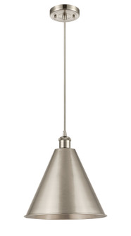 Ballston LED Mini Pendant in Black Antique Brass (405|516-1P-BAB-MBC-16-BK-LED)