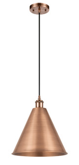 Ballston LED Mini Pendant in Antique Copper (405|516-1P-AC-MBC-16-AC-LED)