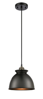 Ballston LED Mini Pendant in Antique Copper (405|516-1P-AC-M14-BK-LED)