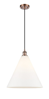 Ballston One Light Pendant in Antique Copper (405|516-1P-AC-GBC-161)