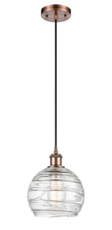 Ballston LED Mini Pendant in Antique Copper (405|516-1P-AC-G1213-8-LED)