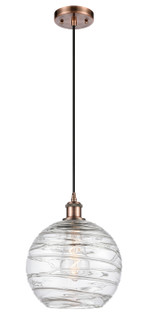 Ballston One Light Mini Pendant in Antique Copper (405|516-1P-AC-G1213-10)