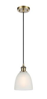 Ballston One Light Mini Pendant in Antique Brass (405|516-1P-AB-G381)